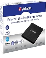 Verbatim 43890 External Slimline Blu-ray Writer USB 3.2 view 7