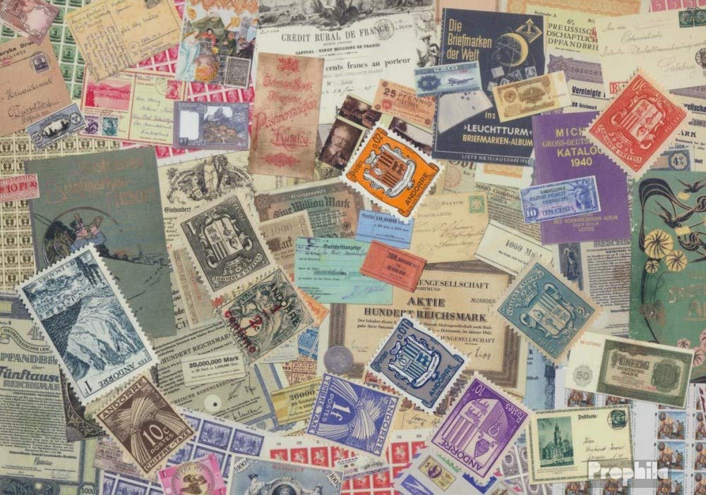 Prophila Collection Andorra - french Post 10 various stamps Andorra french (Stamps for collectors)