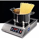 ChangBERT Portable Induction Cooktop 1800W NSF Certified Commercial Range Powerful Countertop Burner Pro Chef Professional Ho