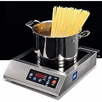 ChangBERT Portable Induction Cooktop 1800W NSF Certified Commercial Range Powerful Countertop Burner Pro Chef Professional Ho