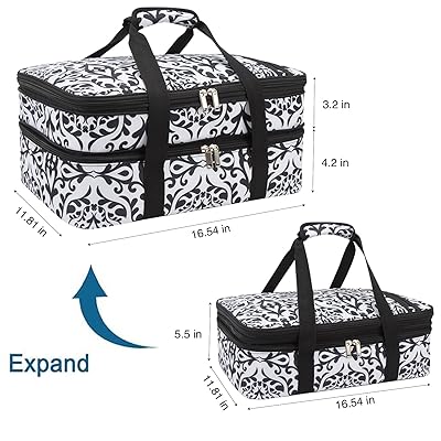 temptations casserole dish with carrier