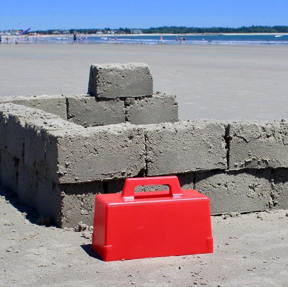 Flexible Flyer Snow Fort Building Block, Sand Castle Mold, Beach Toy Brick Form, 1 Mold (605): Sports & Outdoors