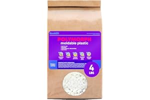 MENDELEEV STYLE 65 Oz Polymorph Moldable Plastic Beads Melting Pellets Polymorph_4LBS_Doy