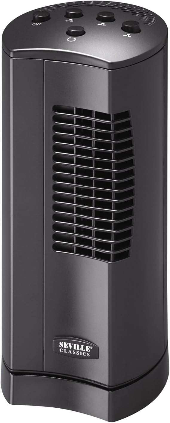 UltraSlimline Personal Mini Tower Cooling Fan Small Desk