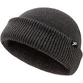 Comhats Short Fisherman Beanies Hat Men & Women, Trawler Knit Winter Hat, Light Warmth Skull Cap for Spring, M/L/XL/XXL