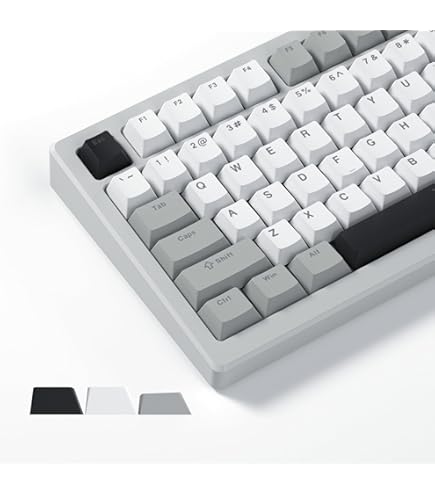 Amazon.com: Qisan PBT Keycaps 108 Key Cherry Profile Keycap Set