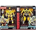 Transformers Studio Series 24 and 25 Deluxe Class Bumblebee 2-pack Including 1967 Volkswagen Beetle Bumblebee Movie Version and 2016 Chevrolet Camaro The Last Knight Movie Version
