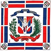 Original Dominican Republic (DR) flag Bandana Head Wrap Scarf "Pañuelo" (Unisex)