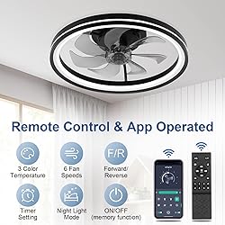 Low Profile Ceiling Fans with Lights and