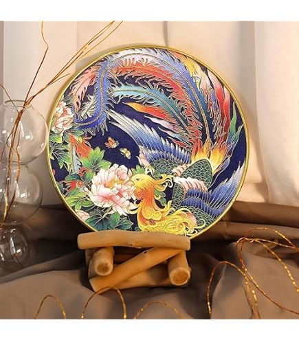 Kit DIY Peinture Cloisonné - Art Traditionnel Chinois - Motif Lotus