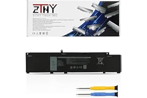 ZTHY MV07R Laptop Battery Replacement for Dell ell G3 15 3500 3590 3700 3790 G5 15 5500 5505 SE Series Notebook 72WGV W5W19 P