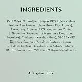 SCI-MX PRO V-GAIN 900g Vanilla Plant Protein Soy Pea Rice 37g/serv view 6