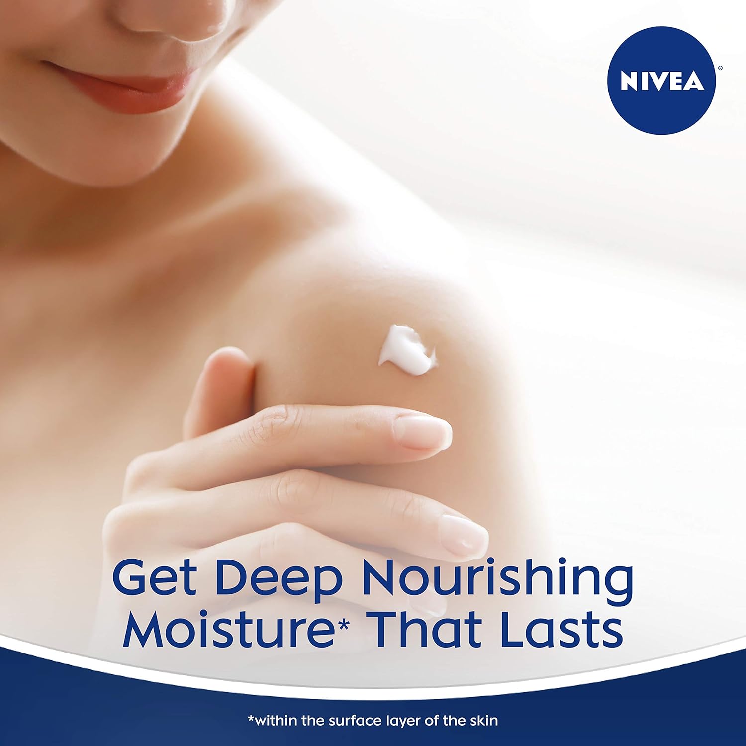 NIVEA Shea Daily Moisture Body Lotion - 48 Hour Moisture For Dry Skin - 16.9 fl. oz. Pump Bottle : Beauty