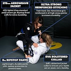 Gold BJJ Womens Aeroweave Jiu Jitsu Gi - Ultra