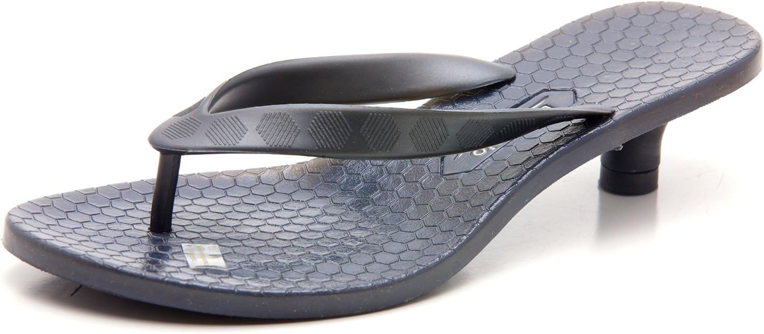 kitten heel jelly flip flops