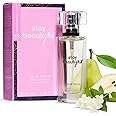 PB ParfumsBelcam Stay Beautiful Eau De Parfum Spray for Women, Floral and Fresh Fragrance, Long-Lasting Scent for Day & Night