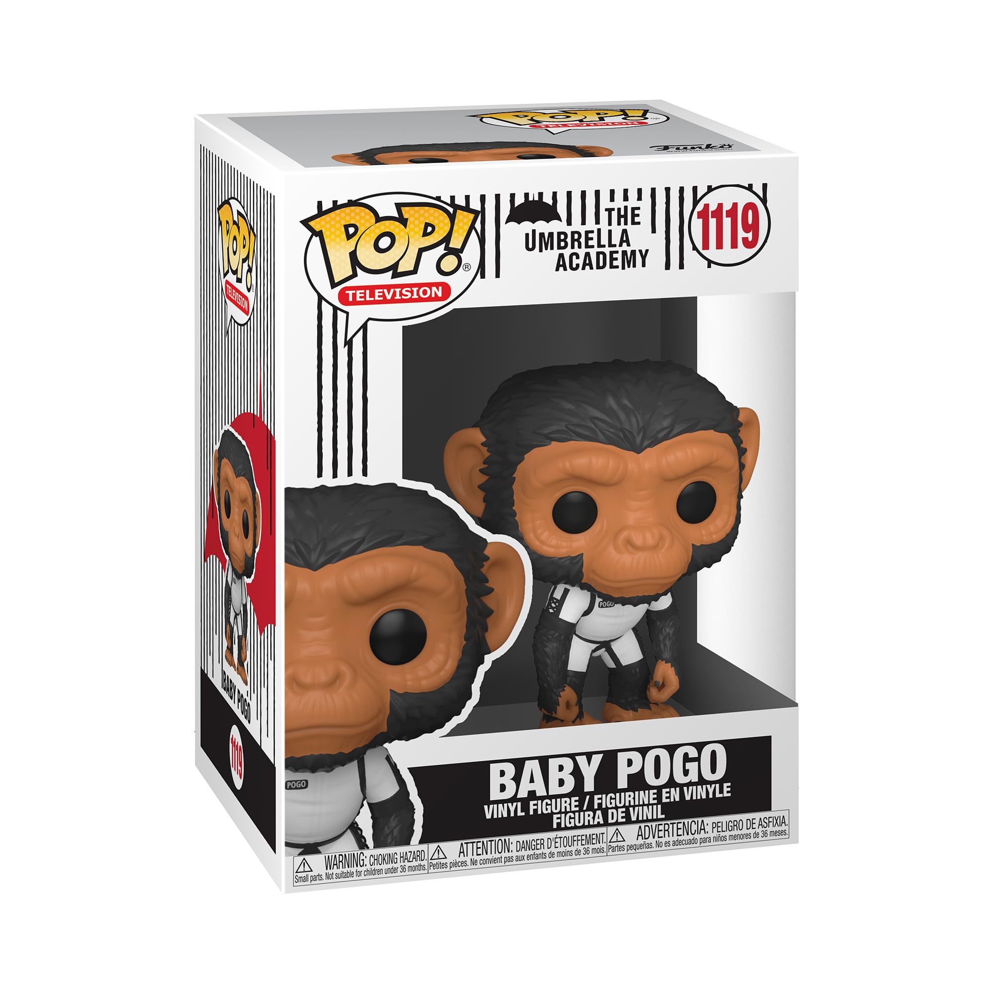 Funko POP! TV: Umbrella Academy - Baby Pogo Vinyl - Collectable Vinyl Figure - Gift Idea - Official Merchandise - Toys for Kids & Adults - TV Fans - Model Figure for Collectors and Display