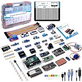GeeekPi Ultimate Starter Kit,Compatible with Arduino UNO,Arduino Mega 2560,ESP32-WROVER,Raspberry Pi Pico W for RPi Beginners &amp; Software Engineers,Multi MCU Dev Boards,sensors