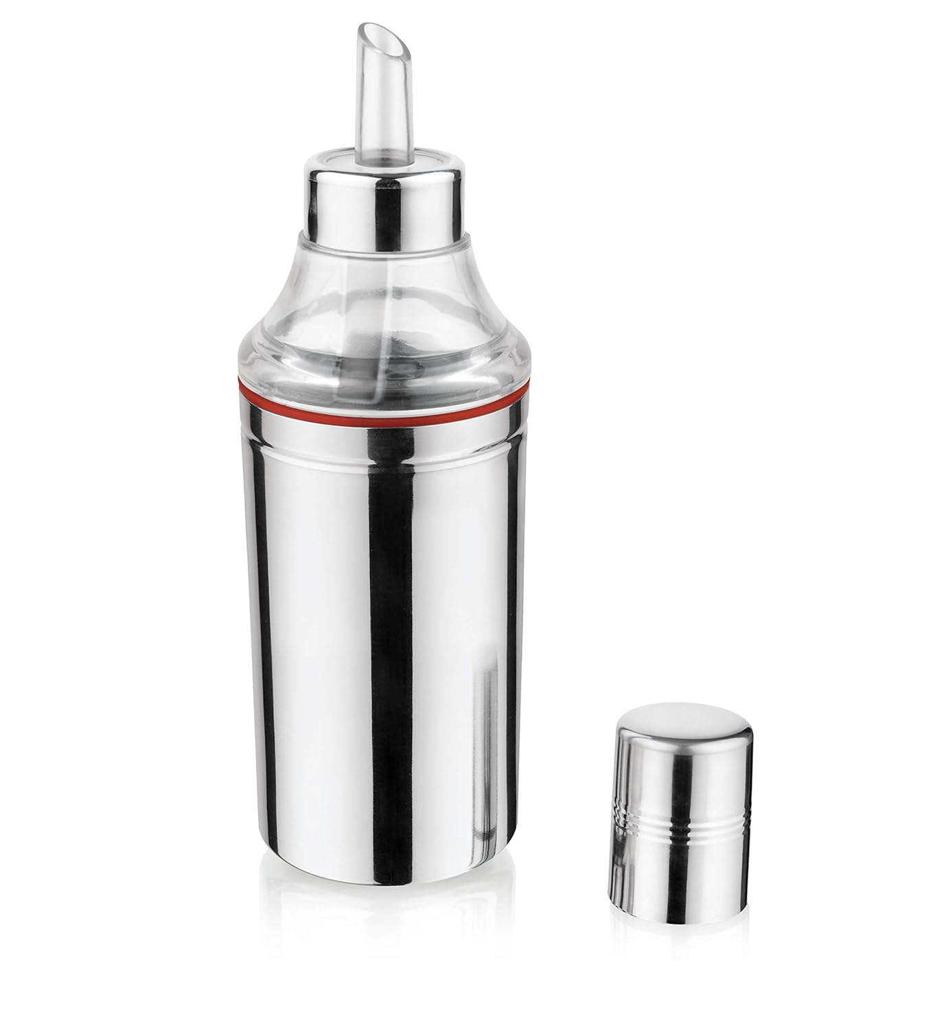Buy AAGAM HOUSEWARE Stainless Steel Oil Container 1 L, Silver, Medium