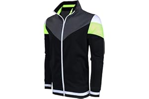 SCREENSHOT-TRACK JACKET Mens Urban Hip Hop Premium Track Jacket - Slim Fit Side Taping Sportswear Urbanwear Streetwear Top