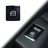 Y-QIPED Passengers Window Switch Button for Mercedes-Benz C E GLK W204 W212 | 1pc Power Window Switch Cover for C230 C280 C300 C350, E200 E220 E350,GLK GLK350,2518300290 A2049055402