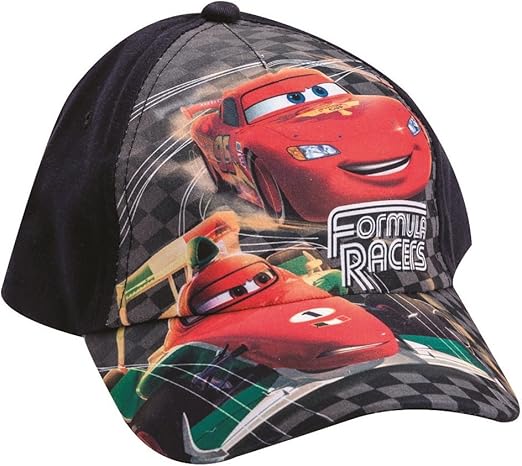 Amazon ディズニー カーズ Cars Disney Formula Racer キャップ帽子 ブラック ディズニー オフィシャルグッズ 帽子 通販