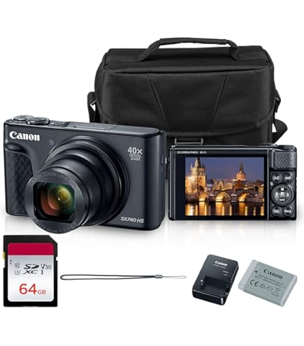 Amazon.com : Canon Cameras US PowerShot SX720 HS Black : Electronics