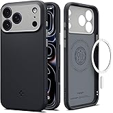 Spigen for iPhone 17 Pro Case, Nano Pop MagFit [TPU Covered Camera Control] [Compatible with MagSafe] - Black Sesame