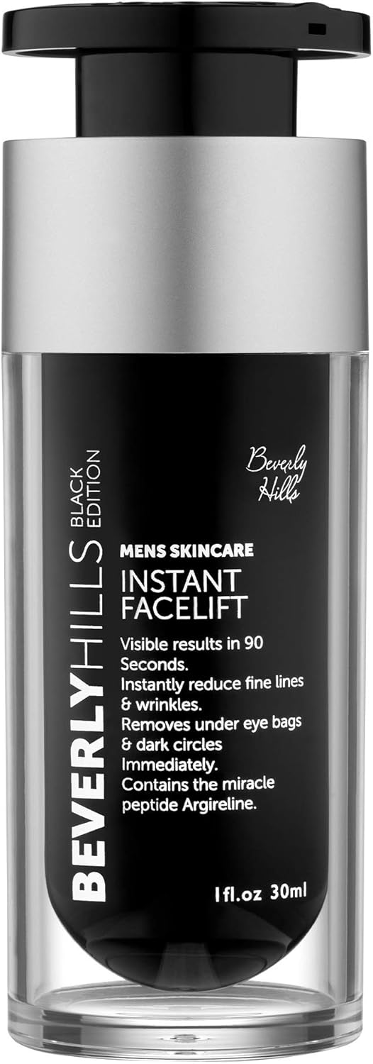 Beverly Hills Men's Instant Facelift & Eye Tuck Serum, 30 ml (Pack of 1)