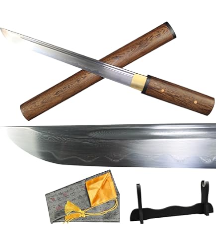 Amazon.com : YL Sword Handforged Japanese Tanto Shirasaya Ninja