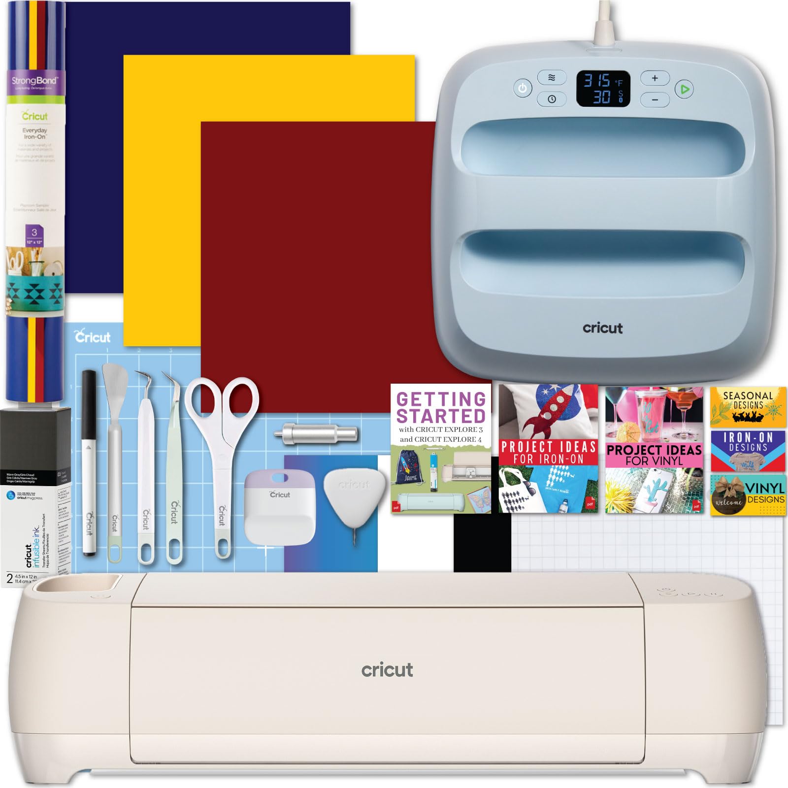 Cricut Explore 4 with Easy Press 3 Machine and