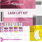 Nuyiuieo Korean Lash Lift Kit, Eyelash Perm Kit to Salon-Quality at home | Gentle formula, Nourishes lash, Lasts 4&ndash;6 weeks, Suitable for DIY and beginner with Detailed instruction, Complete tool