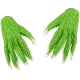 WPOYM The Christmas Cosplay Mask, Christmas Costume Latex Mask Adult,Green Cosplay Costume Mask