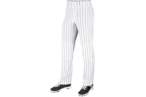 Champro Men's Triple Crown Open Bottom Pinstripe Baseball Pants