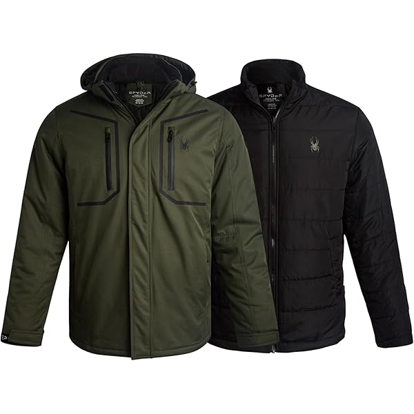Amazon.com: Spyder Mens Seventy Eight Insulated Ski Jacket
