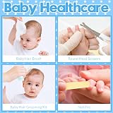 HlpiAMok Little Angel 10Pcs Baby Grooming Kit in Blue with Case view 4