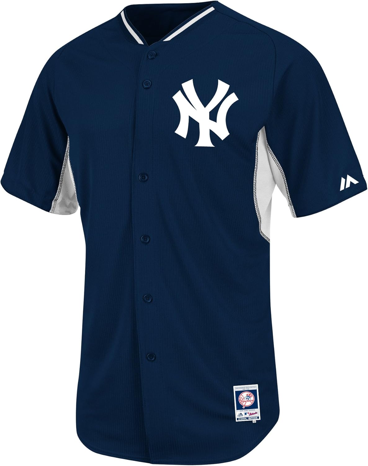 New York Yankees Majestic Navy & White BP Cool Base