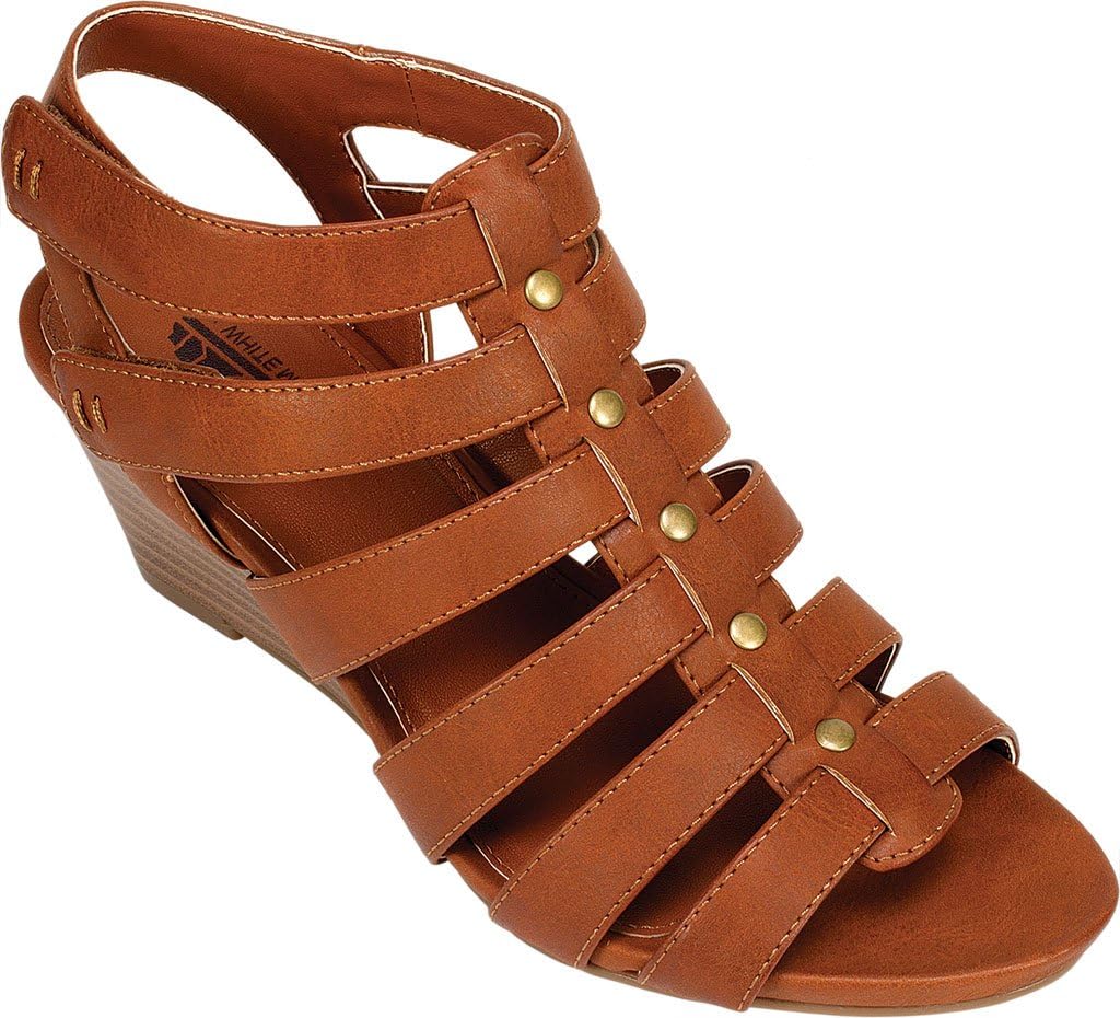 Cliffs by White Mountain Womens Vivaldi Round Toe Casual Slingback Sandals