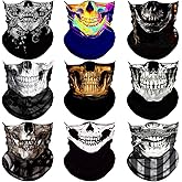 Sidasion Neck Gaiter Mask,UV Protection Bandana Gator Face Cover Covering Mask,Tube Scarf,Neck Warmer Balaclava,Headband