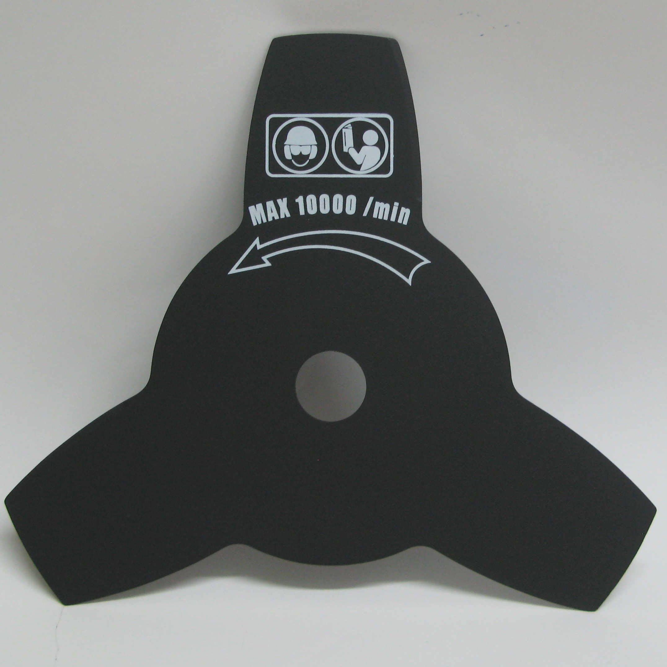 BesserTrim AMZ6 Bundle: QTY.3x 3-Tooth 254mm Metal Brushcutter Blades + 1x Blade Safety Cover + 1x Reducing Ring: Ø20mm - Ø25.4mm