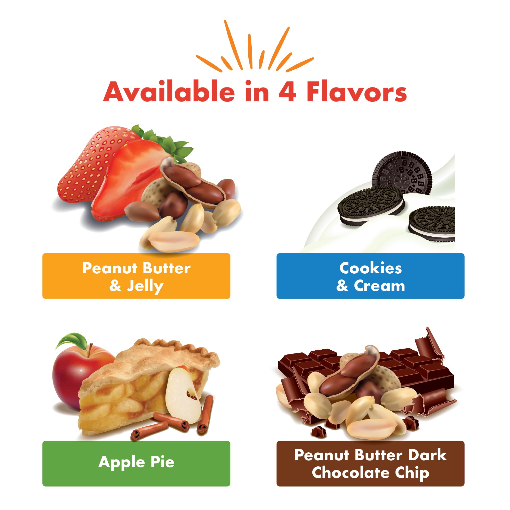 Bonk Breaker Real Food Energy Bar Gluten-Free, 8g Protein, Peanut Butter and Jelly Flavor, 62g Bar (12 Pack)