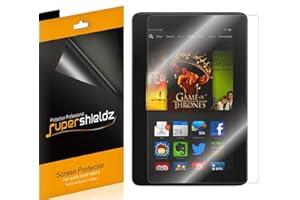 Supershieldz (3 Pack) Anti Glare and Anti Fingerprint (Matte) Screen Protector Designed for Kindle Fire HDX 7 inch Tablet (2013 Release Only)