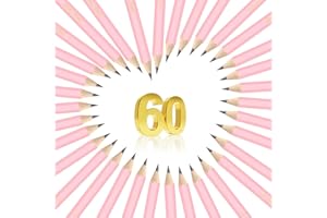 Ainiv 60 Half Pencils, 4 Inch Sharpened with Erasers, Perfect for Baby Showers, School, Office