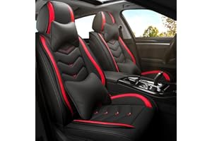 Car Seat Covers for Mitsubishi Outlander 2003-2026, Premium Nappa Leather Car Seat Cover, Stylish Sport Seat Covers， Automobi