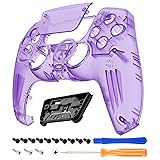 eXtremeRate LUNA Redesigned Clear Atomic Purple