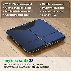 anyloop Smart Scale for Body Weight and Fat