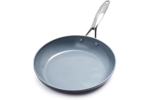 GreenPan Valencia Pro Hard Anodized Healthy Ceramic Nonstick 10" Frying Pan Skillet, PFAS-Free, Induction, Dishwasher Safe, O