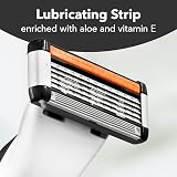 BIC Hybrid 5 Flex Shaver Refills 5 Blades Aloe Vera Vitamin E Box of 4 view 6