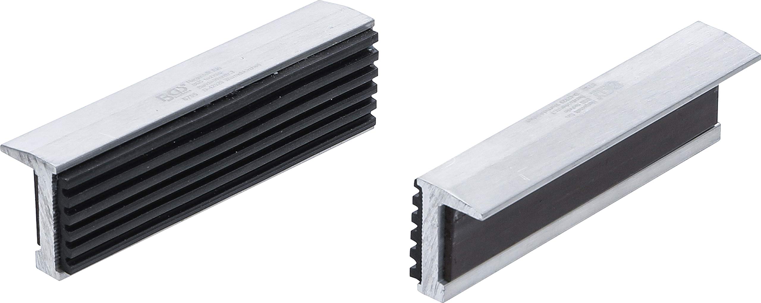 BGS 6795 | Bench Vice Jaw Protectors | Aluminium | 100 mm | 2 pcs.