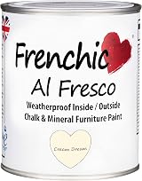 Frenchic Al Fresco 750ml Cream Dream Chalk Paint Inside Outside